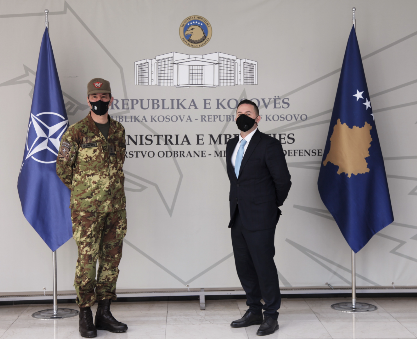 Κοσσυφοπέδιο: Ο Υπουργός Άμυνας συναντήθηκε με τον Διοικητή της KFOR