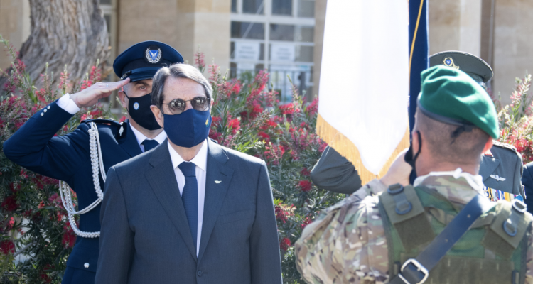 Κύπρος: Ο Πρόεδρος παρέστη στους εορτασμούς για την επέτειο της 1ης Απριλίου