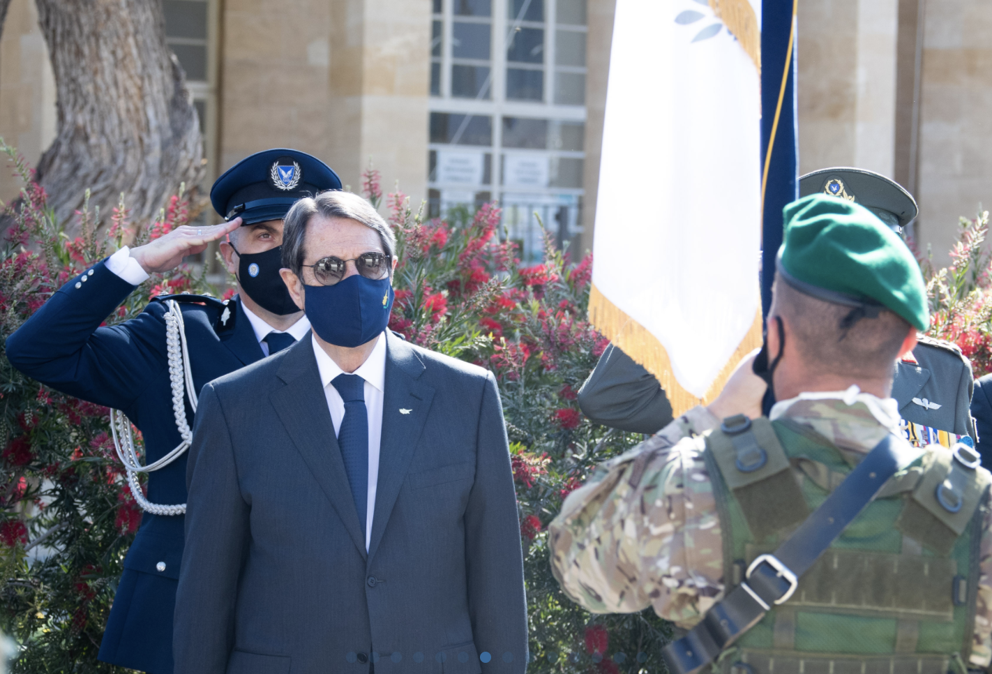 Κύπρος: Ο Πρόεδρος παρέστη στους εορτασμούς για την επέτειο της 1ης Απριλίου