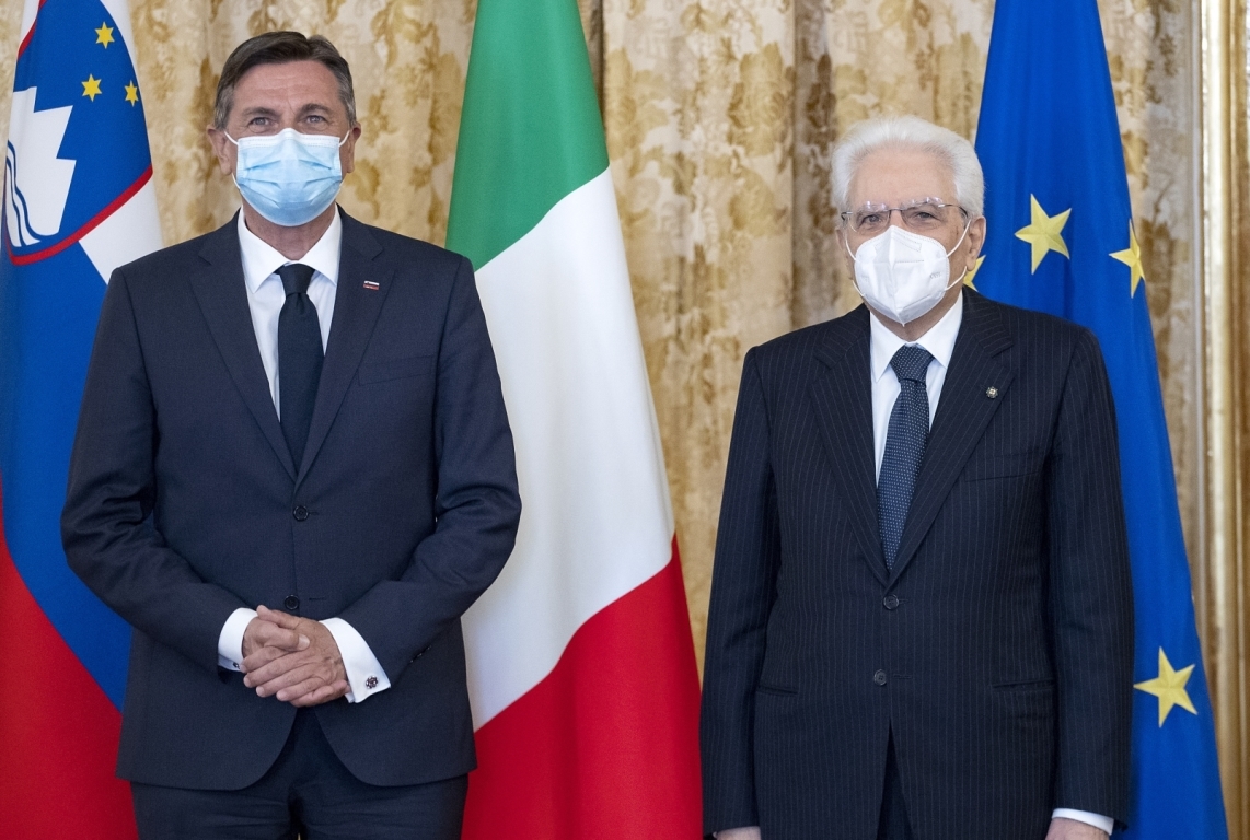 Σλοβενία: Συνάντηση Pahor με τον Ιταλό Πρόεδρο Sergio Matarella στη Ρώμη