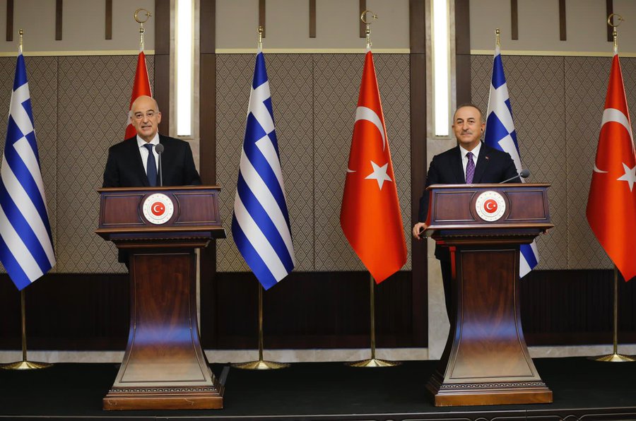 Τουρκία: Ένταση μεταξύ Δένδια Cavusoglu στην κοινή συνέντευξη τύπου