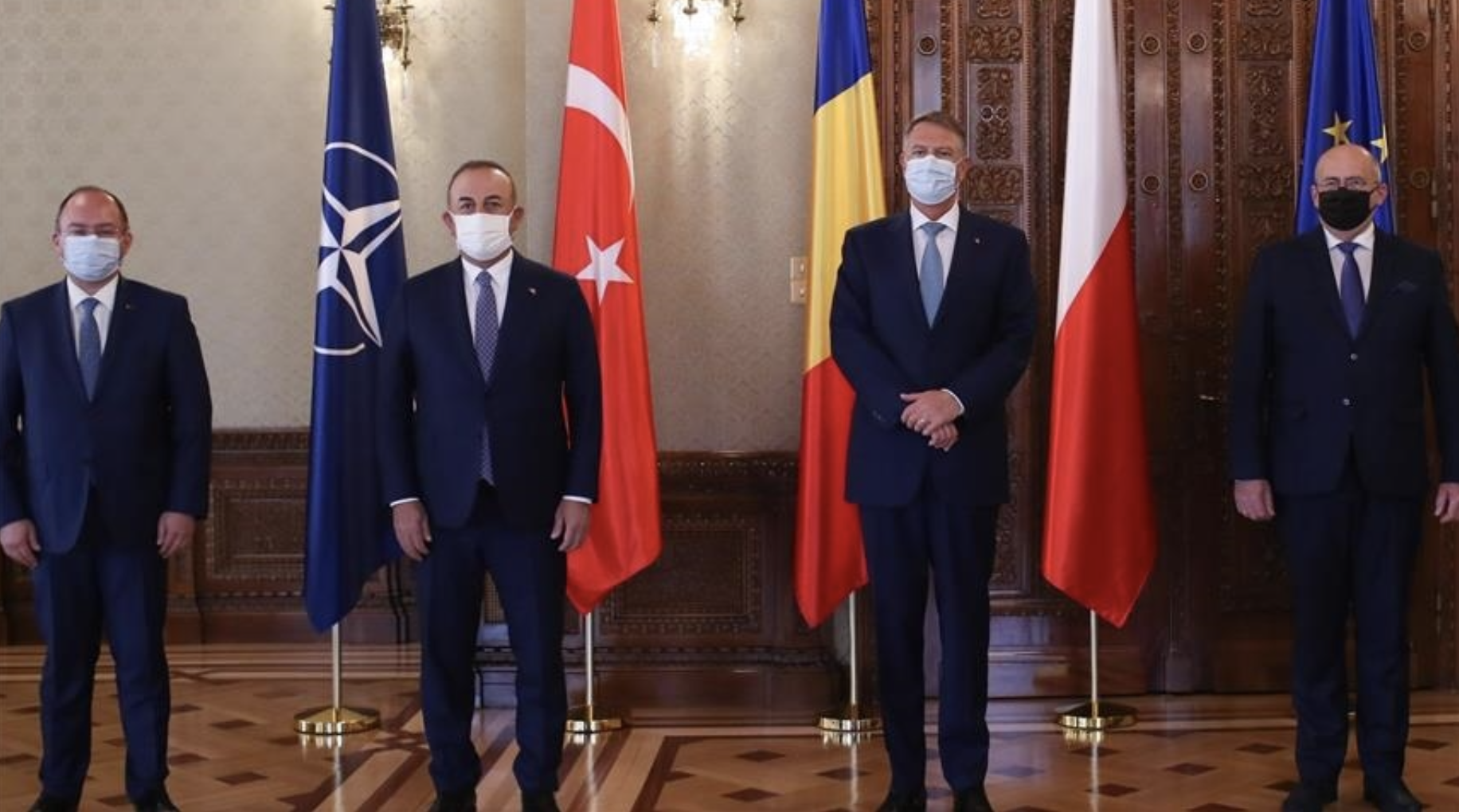 Ρουμανία: Συνάντηση Iohannis με τους ΥΠΕΞ Πολωνίας και Τουρκίας