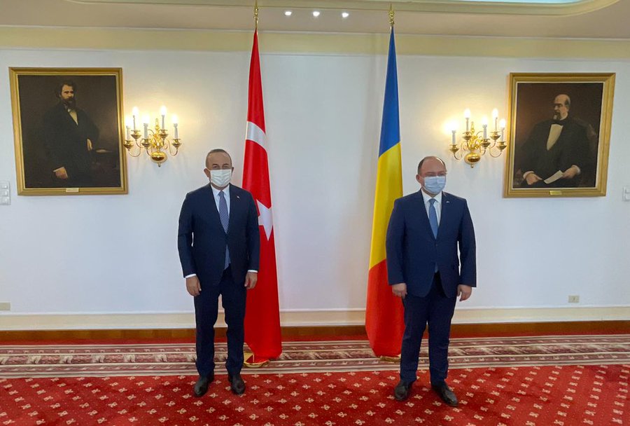 Ρουμανία: Συνάντηση Aurescu- Çavuşoğlu στο περιθώριο της τριμερούς Ρουμανίας-Τουρκίας-Πολωνίας