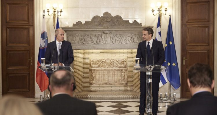 Ελλάδα: Συνάντηση Μητσοτάκη Jansa