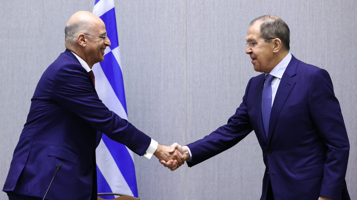 Ελλάδα: Συνάντηση Δένδια Lavrov