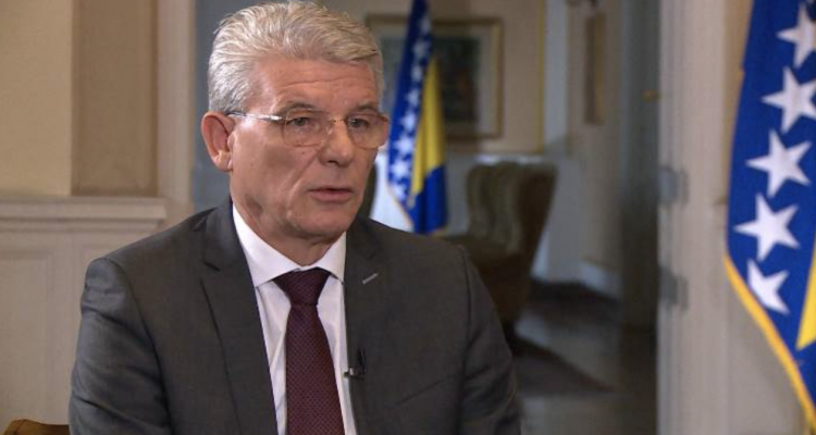 Džaferović: Οι σχέσεις πρέπει να στηρίζονται στις αρχές του αμοιβαίου σεβασμού