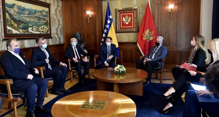 Δύο μέλη της Προεδρίας της Β-Ε επισκέφθηκαν το Μαυροβούνιο