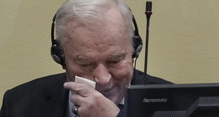 Χαιρετίστηκε η καταδίκη του Mladic από τη Διεθνή Κοινότητα
