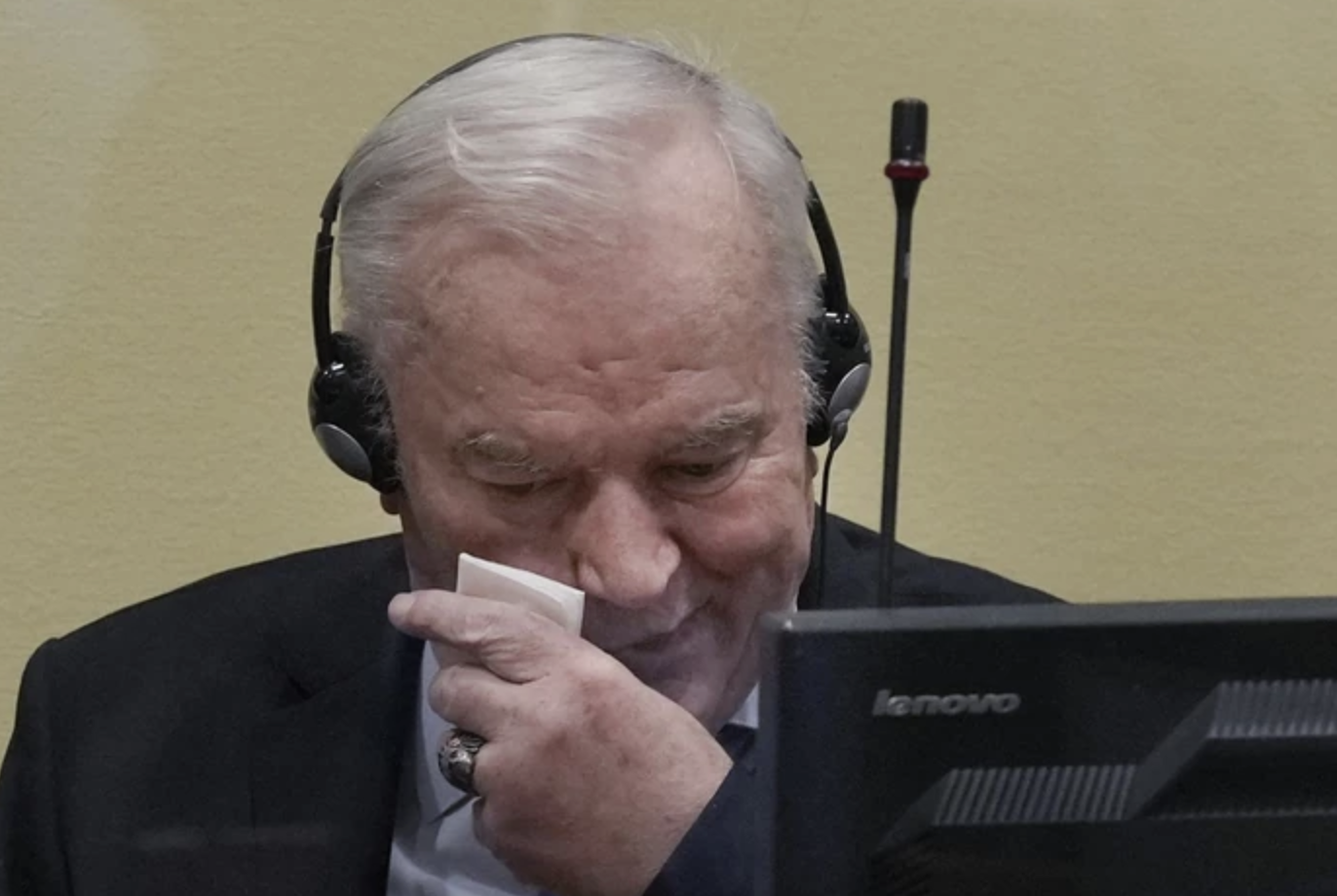 Χαιρετίστηκε η καταδίκη του Mladic από τη Διεθνή Κοινότητα