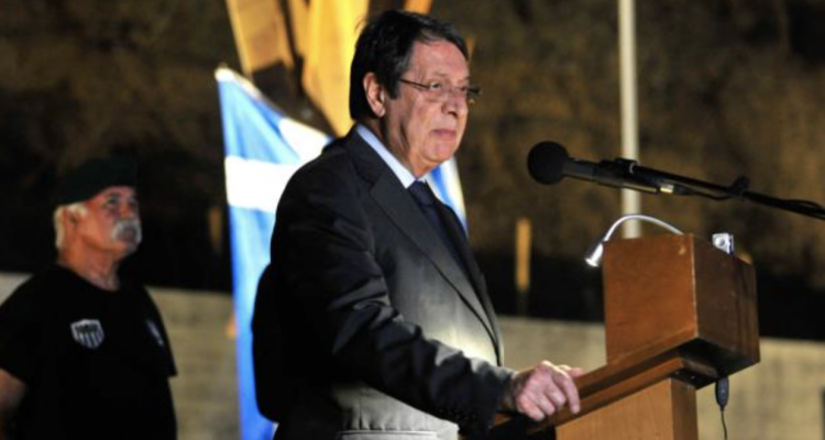 Αναστασιάδης: Δεν θα μετατρέψω την Κύπρο σε προτεκτοράτο της Τουρκίας