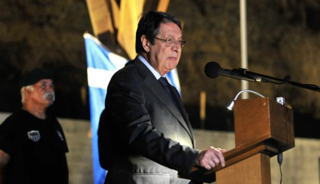 Αναστασιάδης: Δεν θα μετατρέψω την Κύπρο σε προτεκτοράτο της Τουρκίας