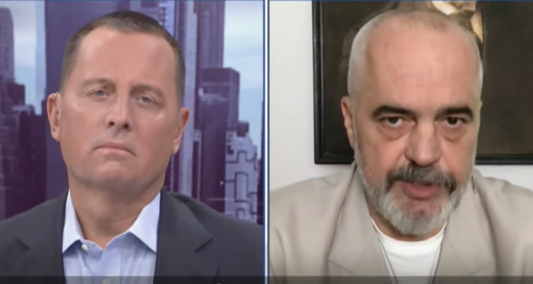 Ο Grenell πήρε συνέντευξη από τον Edi Rama