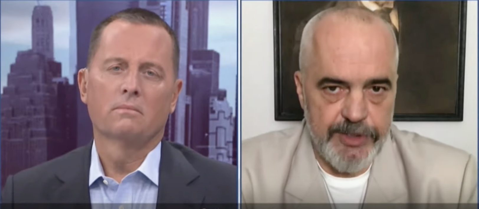 Ο Grenell πήρε συνέντευξη από τον Edi Rama