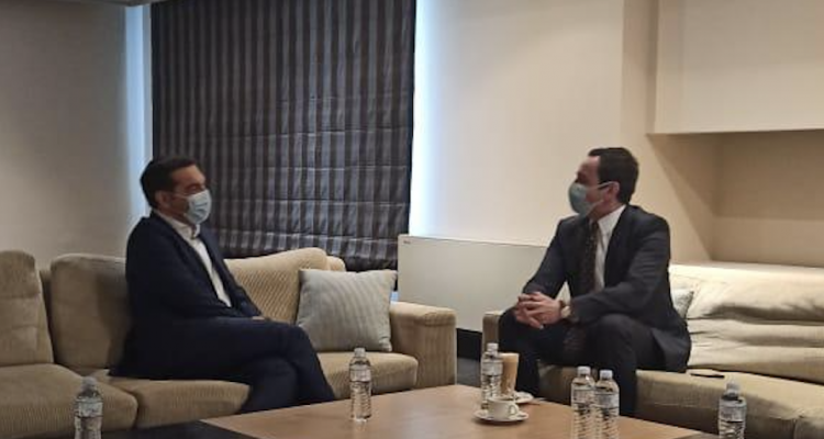 Τσίπρας σε Kurti: Η ειρήνη στα Βαλκάνια οικοδομείται μόνο με αμοιβαία αποδεκτές λύσεις στη βάση του διεθνούς δικαίου