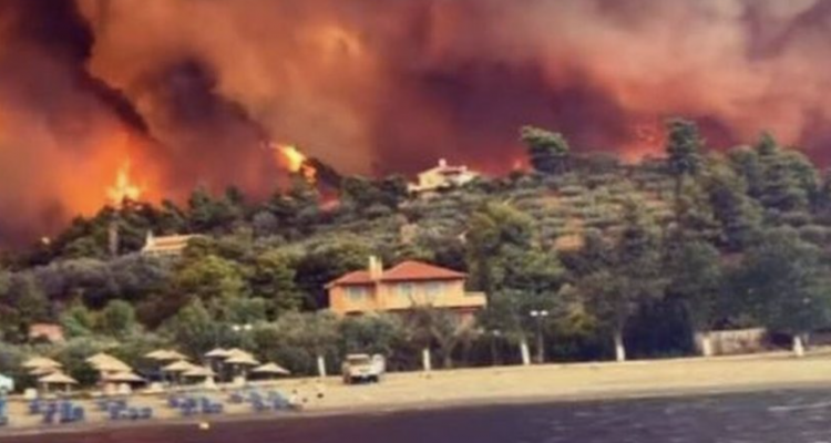 Σε πύρινο κλοιό εν μέσω καύσωνα η Ελλάδα
