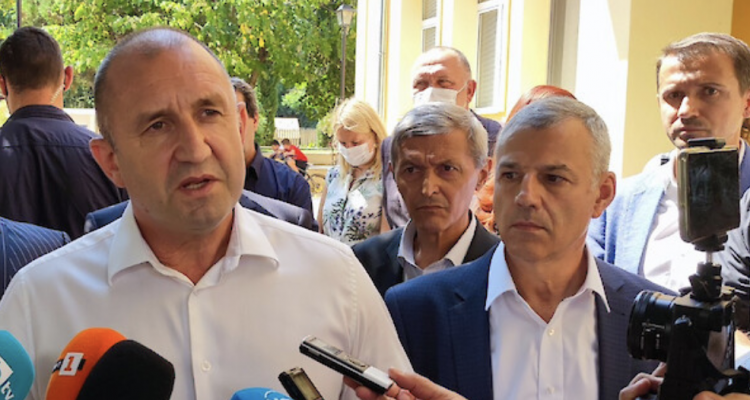 Radev: Μέχρι την Παρασκευή θα παραδώσω την τρίτη διερευνητική εντολή