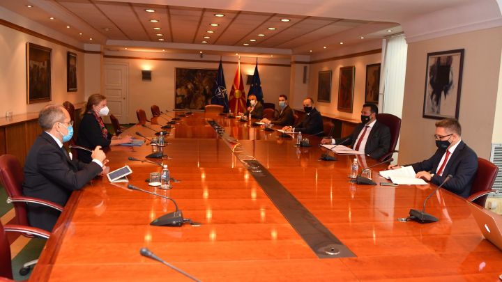 Βόρεια Μακεδονία: Συνάντηση Zaev, Bytyqi και Besimi με αντιπροσωπεία της Παγκόσμιας Τράπεζας