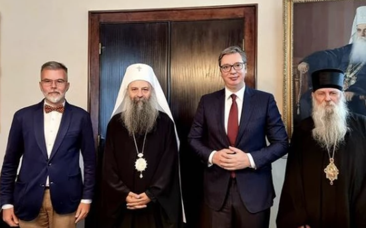 Σερβία: Vučić και Πατριάρχης Porfirje συμφώνησαν για την κατασκευή ενός κέντρου μνήμης στη Donja Gradina