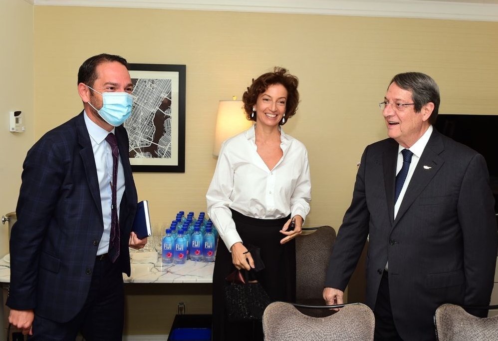 Κύπρος: Ο Πρόεδρος της Δημοκρατίας άρχισε τις επαφές του στη Νέα Υόρκη