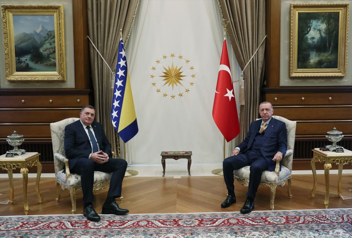 B-E: Ο Dodik στην Άγκυρα με τον Erdogan