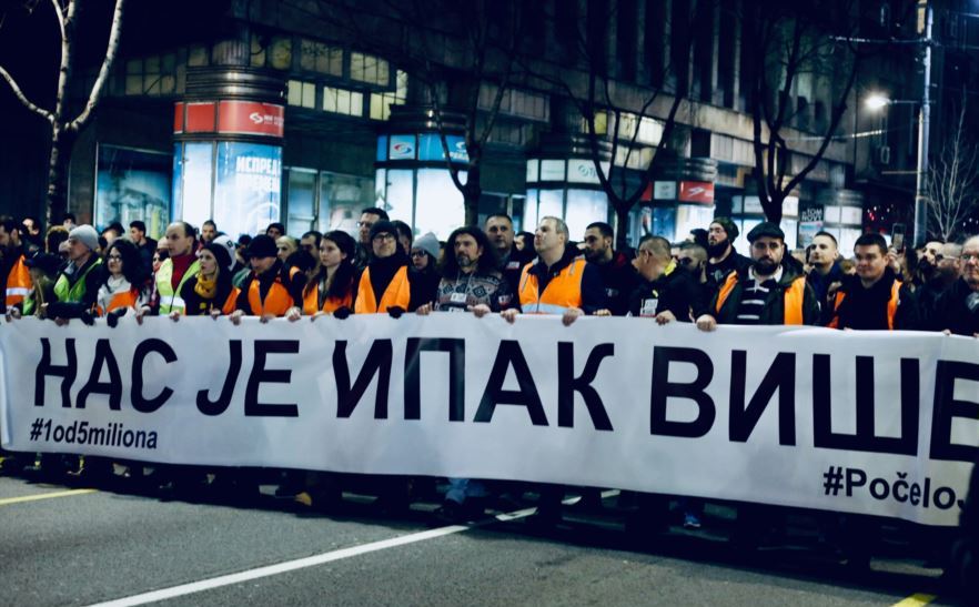 Lokalni front predvodio šetnju za Olivera