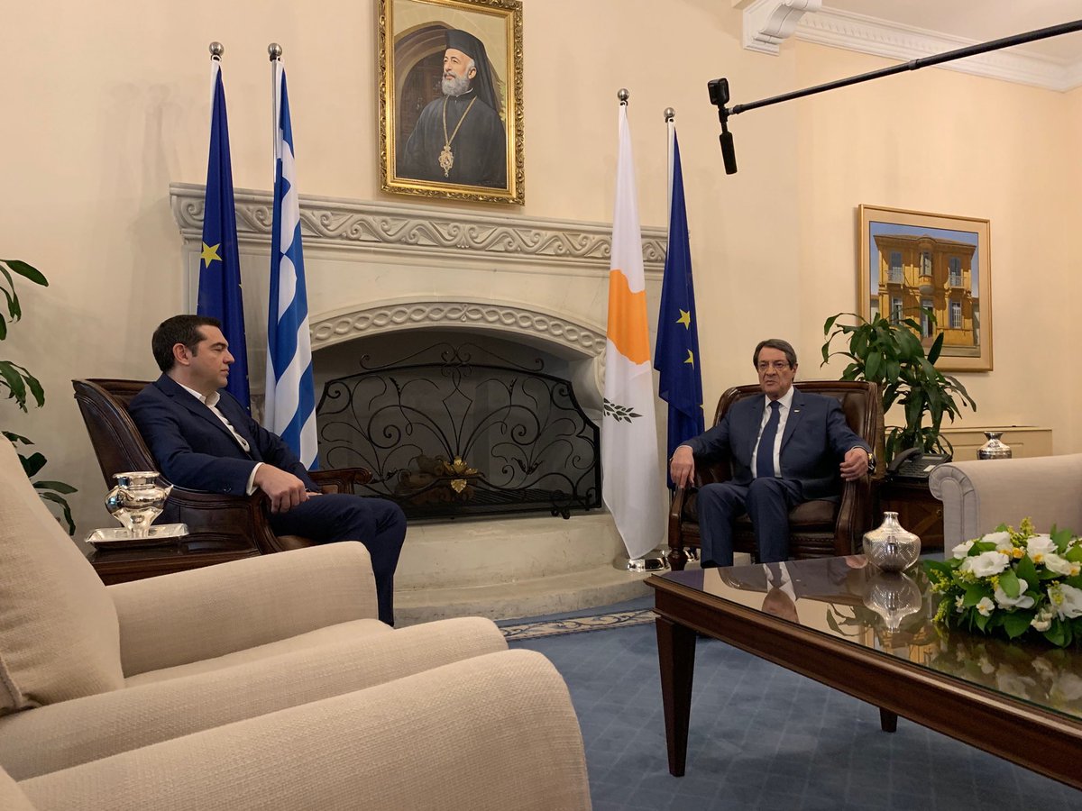 Anastasiades se sastao sa Tsiprasom u Nikoziji