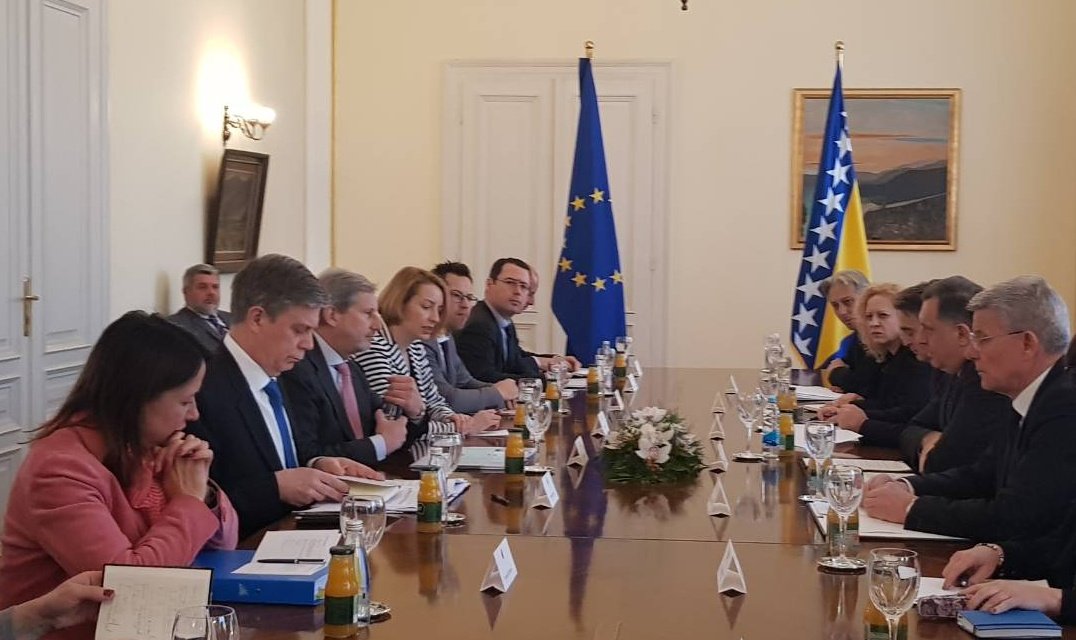 Johannes Hahn: Mišljenje o kandidatskom statusu BiH do kraja maja