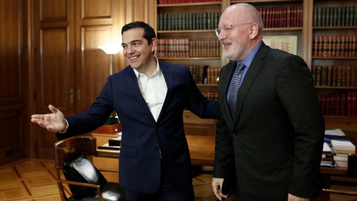 Sastanak Tsipras – Timmermans i poruke Fofi Gennimati