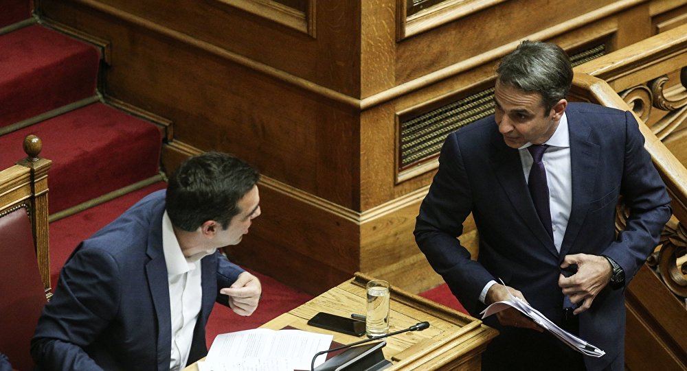 Sukob Tsiprasa i Mitsotakisa tokom debate o poverenju