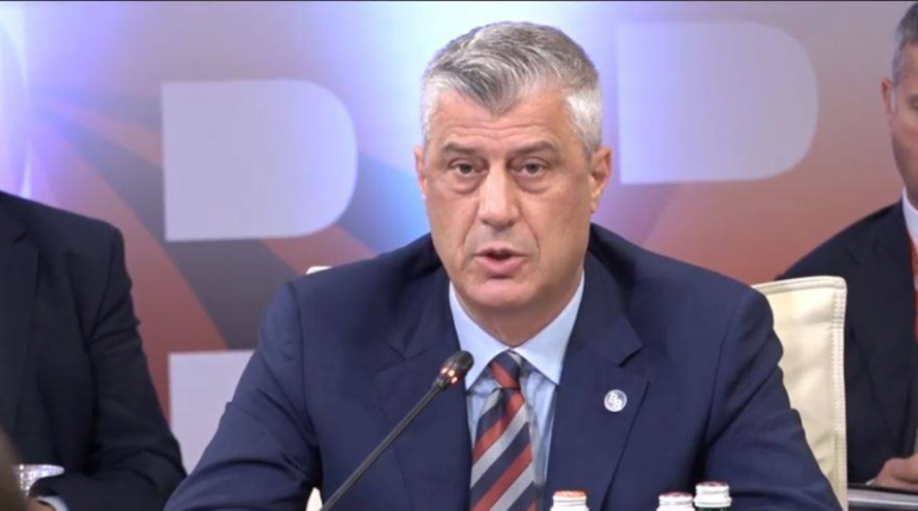 Očekivanja kosovskog predsednika Tačija u vezi sa samitom u Parizu