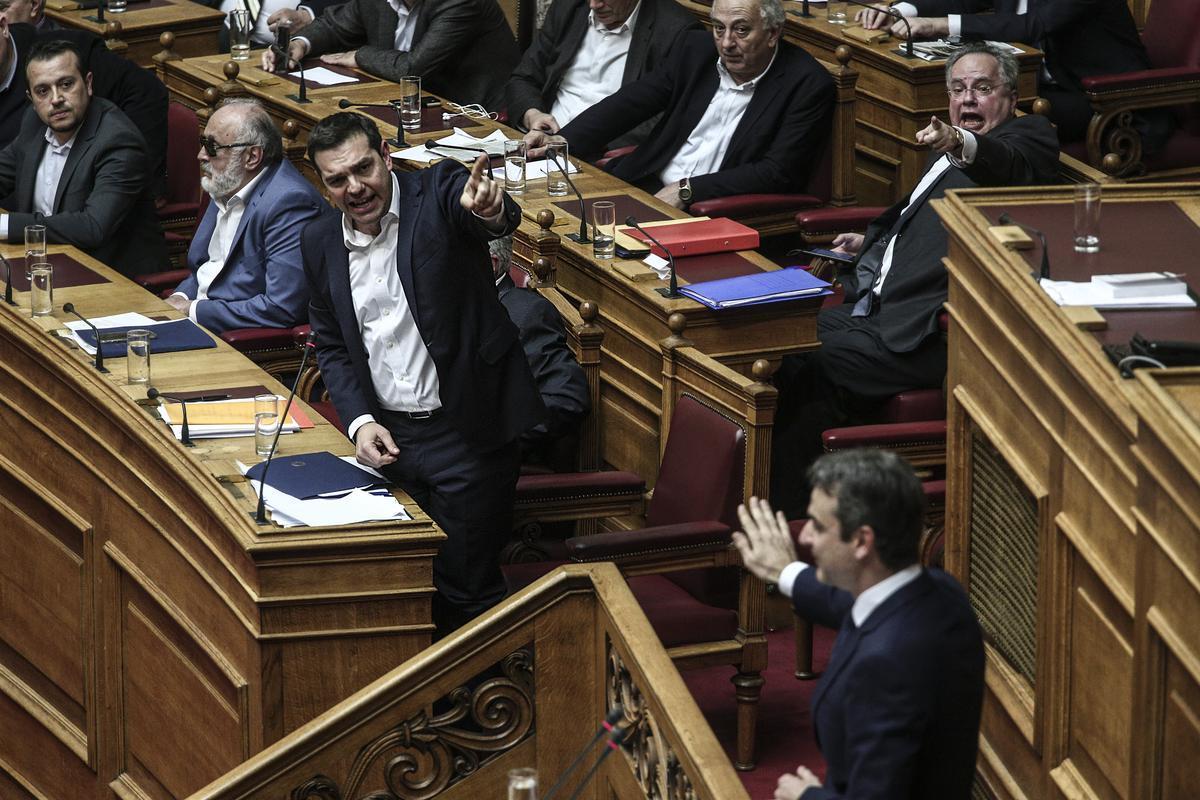 Tsipras i Mitsotakis se obraćaju biračima uoči evropskih izbora