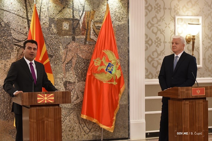 Zaev u poseti Crnoj Gori, održana i zajednička sednica dve vlade