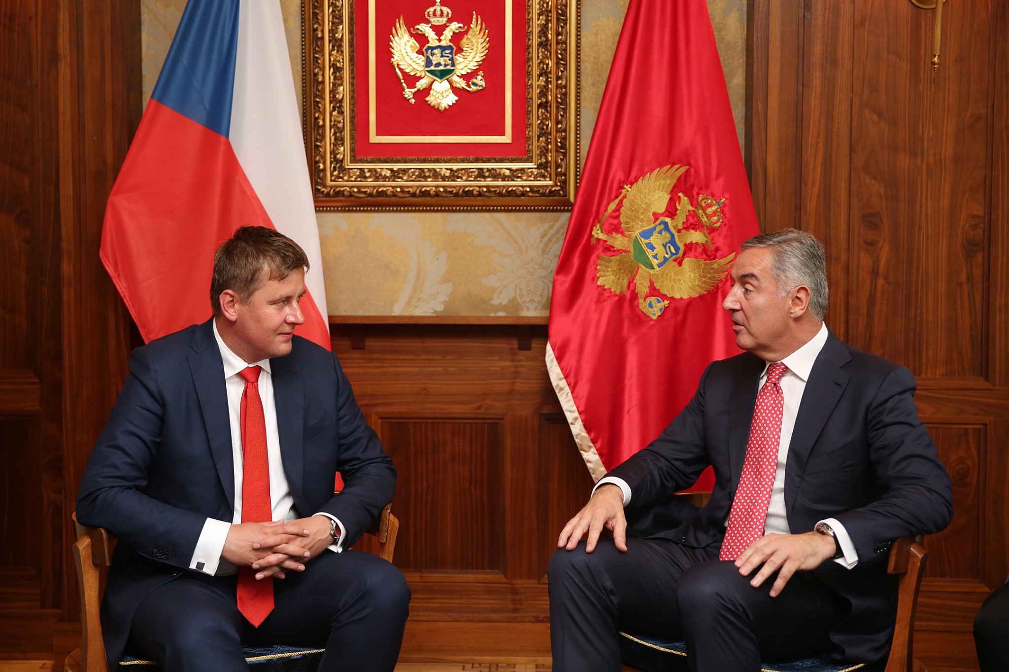 Ministar spoljnih poslova Češke Republike Tomaš Petriček u službenoj poseti Crnoj Gori