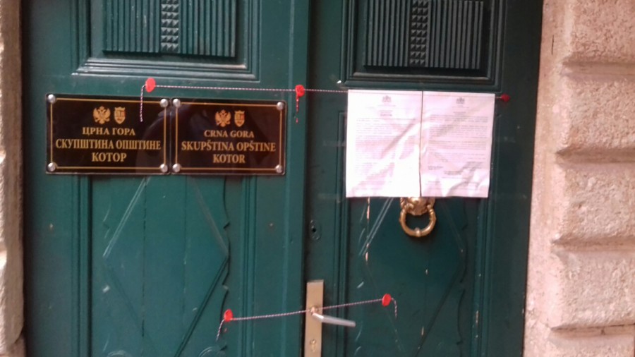 Političke nesuglasice u Skupštini opštine Kotor