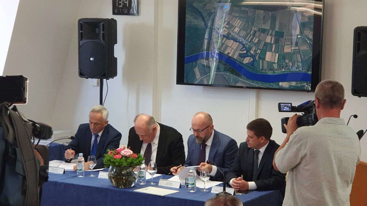 Potpisan ugovor o izgradnji mosta na reci Savi