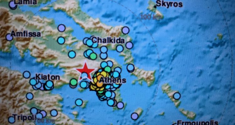 Jak zemljotres od 5.1 stepeni po Richterovoj skali potresao Atinu