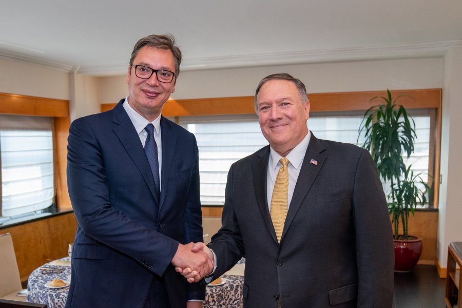 Srbija: Pompeo pohvalio Vučića zbog proglašavanja Hezbolaha terorističkom organizacijom