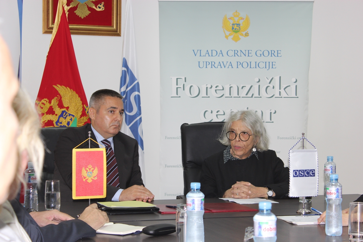Nova oprema za Forenzički centar Crne Gore
