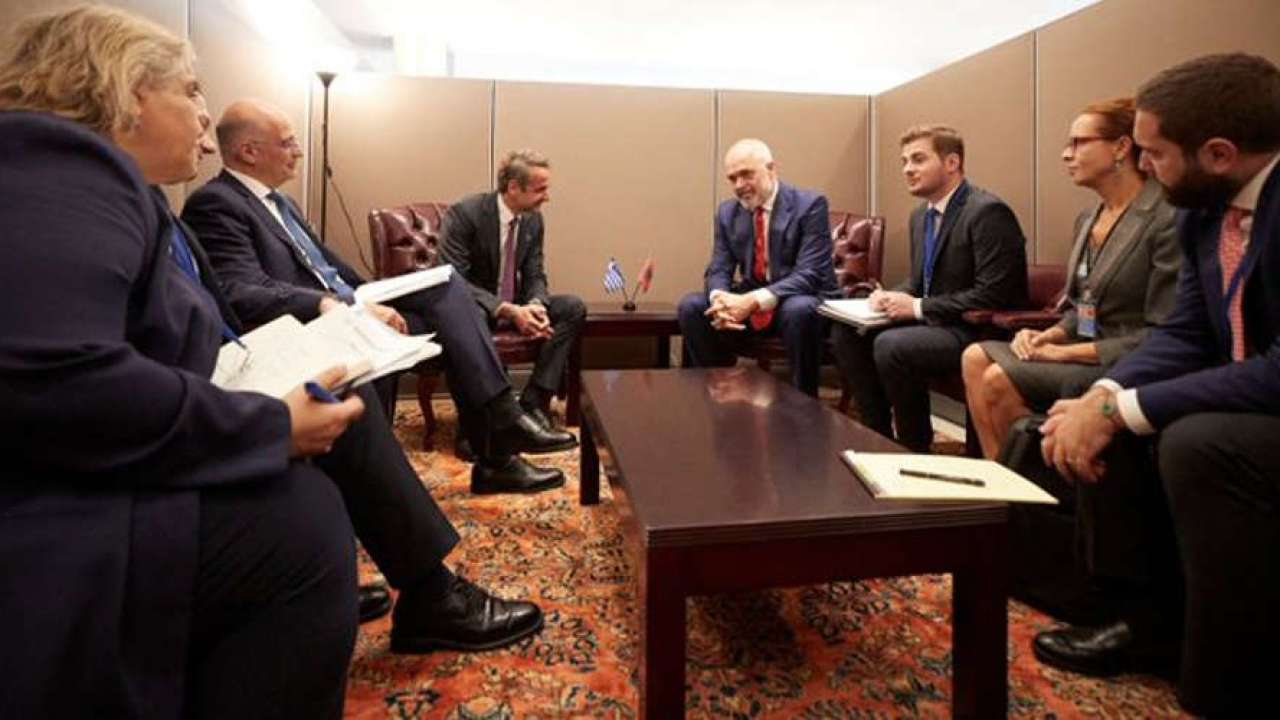 Mitsotakis i Rama razgovarali o bilateralnim odnosima i pristupanju Albanije EU