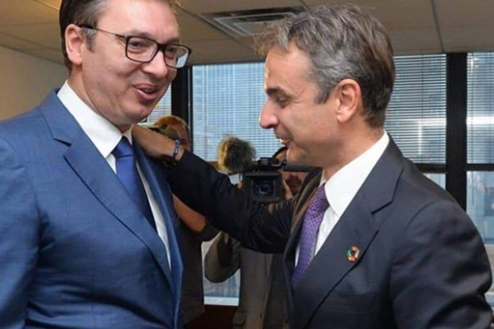 Vučić zatražio od Mitsotakisa da ne menja stav Grčke o nezavisnosti Kosova