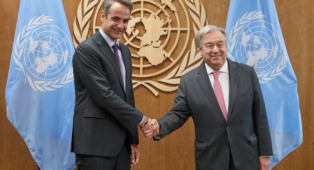 Sastanak Mitsotakis-Gutteres u Njujorku oko pitanja Kipra i klimatskih promena