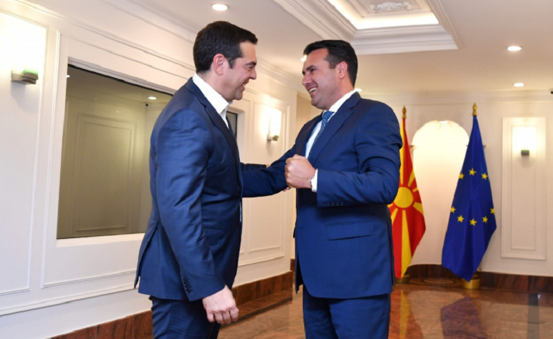 Tsipras se sastao sa Zaevom u Skoplju