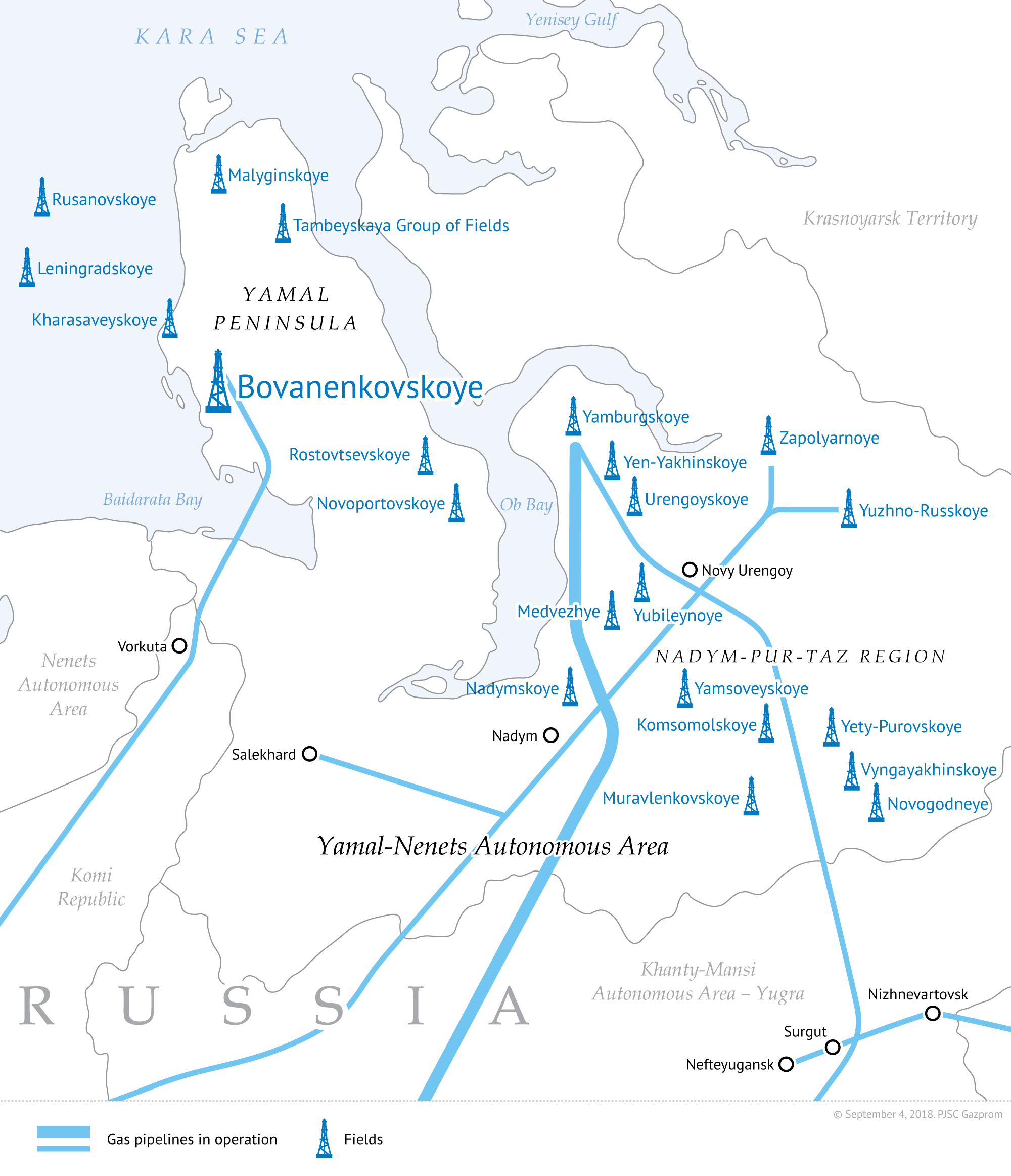 Gazprom širi krila prema istoku