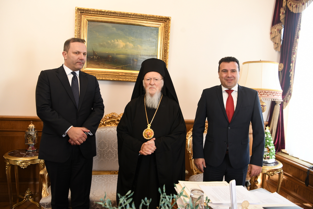 Spasovski i Zaev posetili Patrijaršiju radi razgovora o statusu Crkve u Severnoj Makedoniji