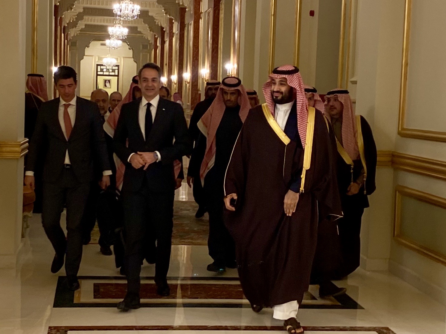 Mitsotakis uspostavlja kontakte u Saudijskoj Arabiji u dobroj atmosferi