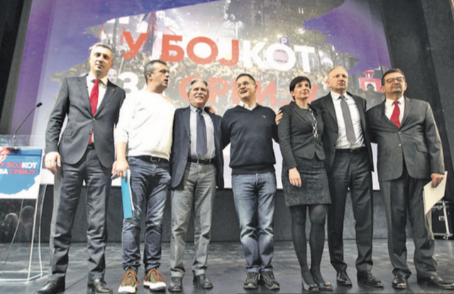 Srbija: Opozicija zvanično pokrenula bojkot izbora