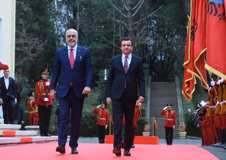 Rama: Cilj nam je da ubrzamo saradnju Albanije i Kosova u svim oblastima