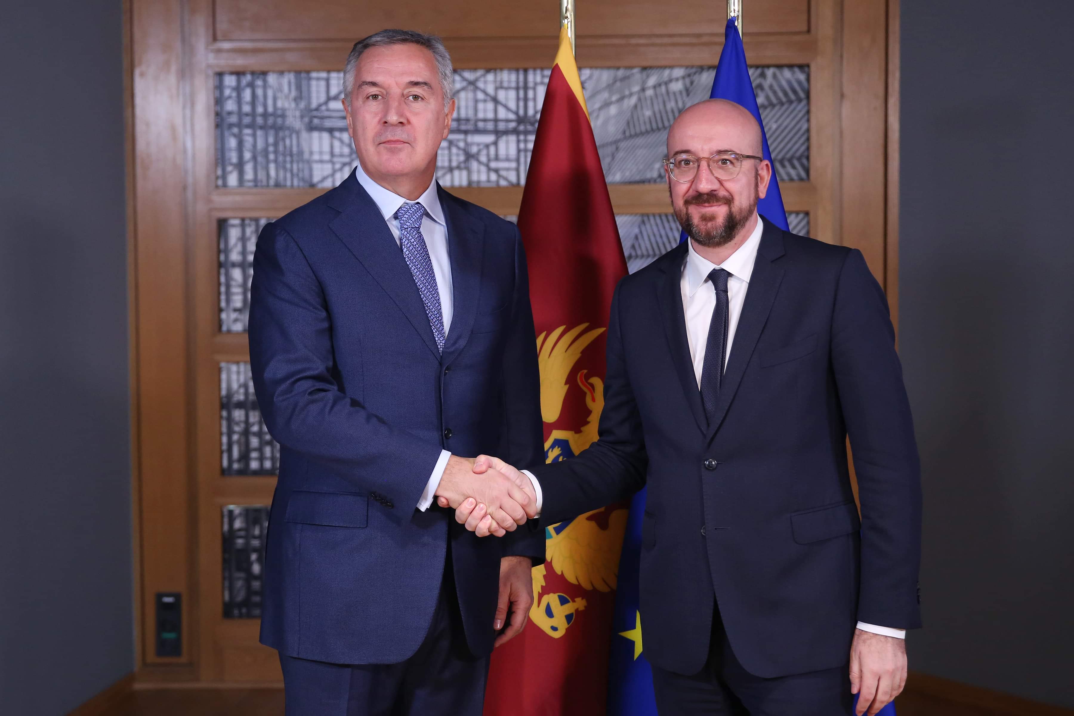 Đukanović sa Mišelom u Briselu