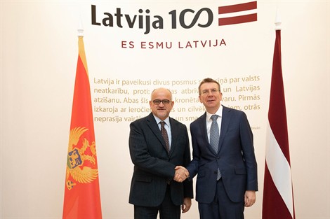 Ministar Darmanović u zvaničnoj poseti Latviji