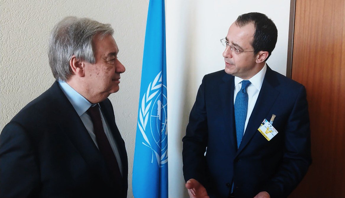 Kipar: Christodoulides i Guterres se sastali u Ženevi